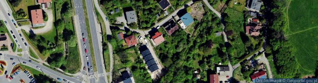 Zdjęcie satelitarne Cygańska ul.
