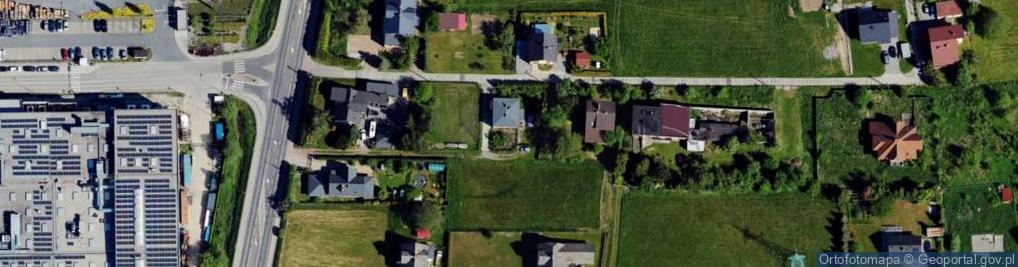 Zdjęcie satelitarne Cybernetyków ul.