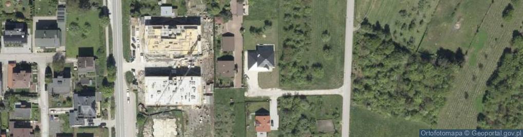 Zdjęcie satelitarne Cyprysowa ul.
