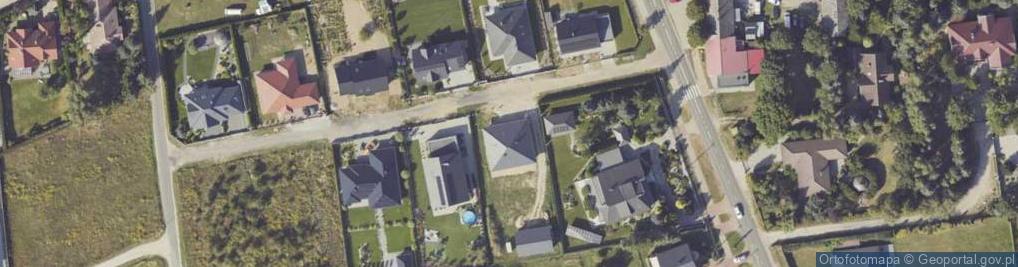 Zdjęcie satelitarne Cyprysowa ul.