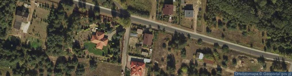 Zdjęcie satelitarne Cyprianka ul.