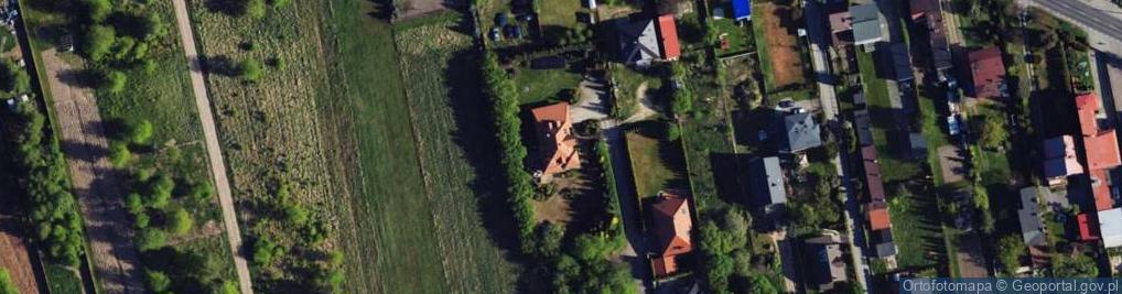 Zdjęcie satelitarne Cyprysowa ul.