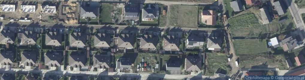 Zdjęcie satelitarne Cyprysowa ul.