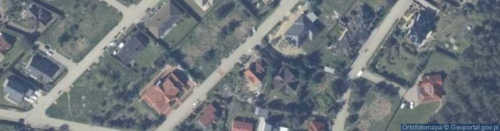 Zdjęcie satelitarne Cyprysowa ul.