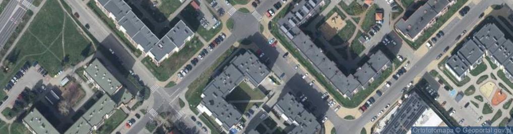 Zdjęcie satelitarne Cylejskiej Małgorzaty ul.
