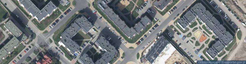 Zdjęcie satelitarne Cylejskiej Małgorzaty ul.