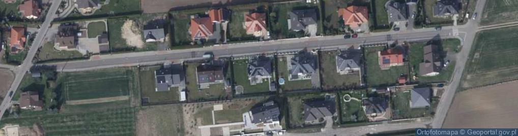 Zdjęcie satelitarne Cyprysowa ul.