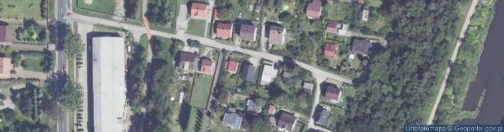 Zdjęcie satelitarne Cyprysowa ul.