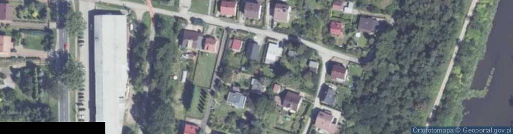 Zdjęcie satelitarne Cyprysowa ul.
