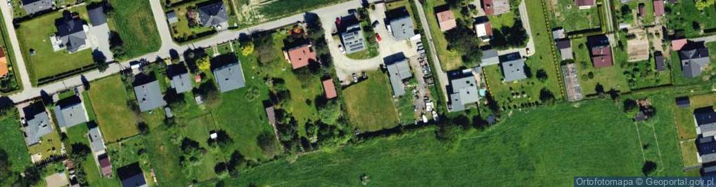 Zdjęcie satelitarne Cyprysowa ul.