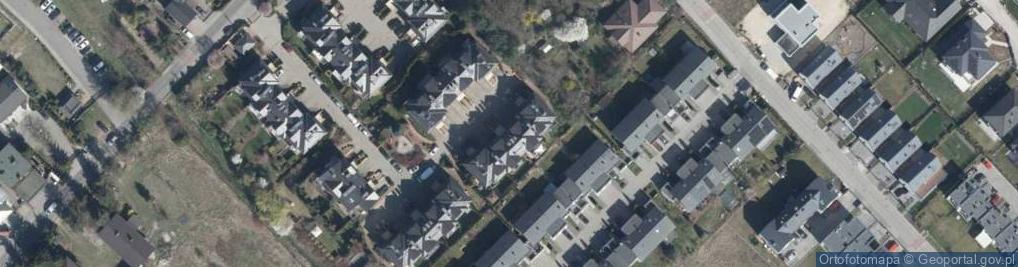Zdjęcie satelitarne Cynamonowa ul.