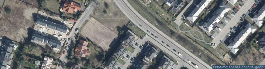 Zdjęcie satelitarne Cyraneczki ul.