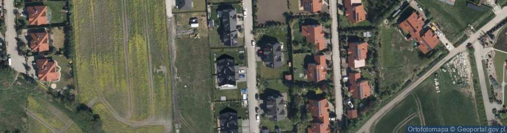 Zdjęcie satelitarne Cyprysowa ul.