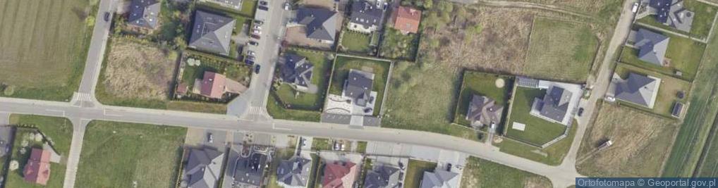 Zdjęcie satelitarne Cybisa ul.