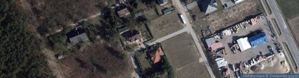 Zdjęcie satelitarne Cyprysowa ul.