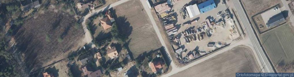 Zdjęcie satelitarne Cyprysowa ul.