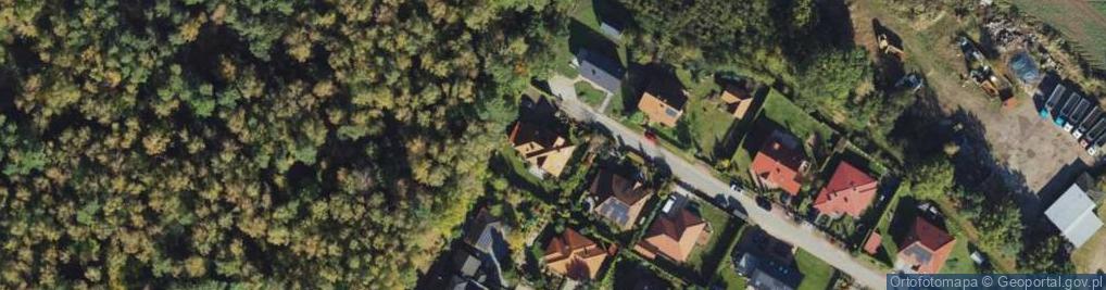 Zdjęcie satelitarne Cyprysowa ul.