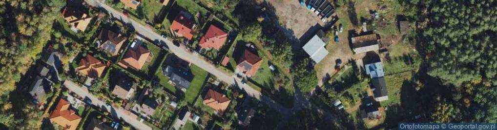 Zdjęcie satelitarne Cyprysowa ul.