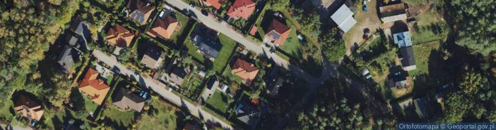 Zdjęcie satelitarne Cyprysowa ul.