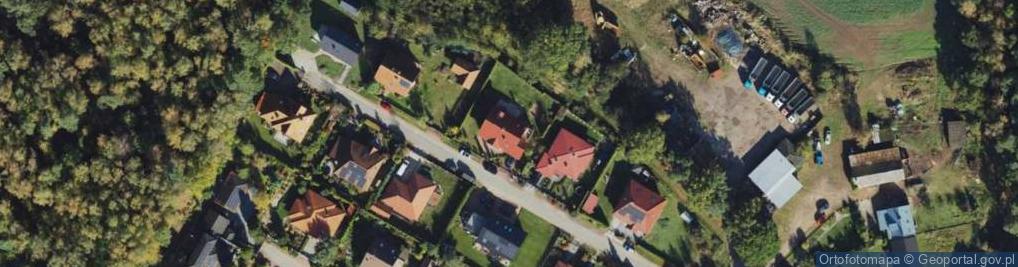 Zdjęcie satelitarne Cyprysowa ul.