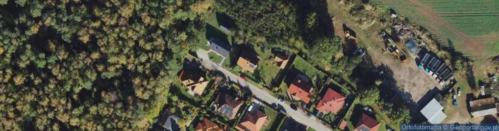 Zdjęcie satelitarne Cyprysowa ul.