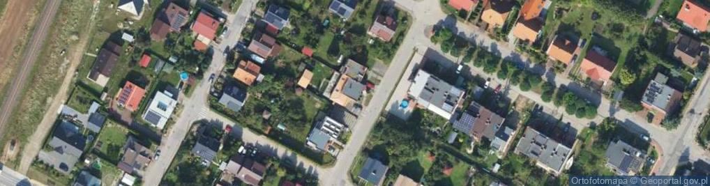 Zdjęcie satelitarne Cypiska ul.
