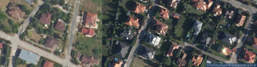 Zdjęcie satelitarne Cyprysowa ul.