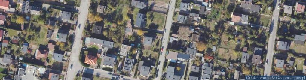 Zdjęcie satelitarne Cyprysowa ul.