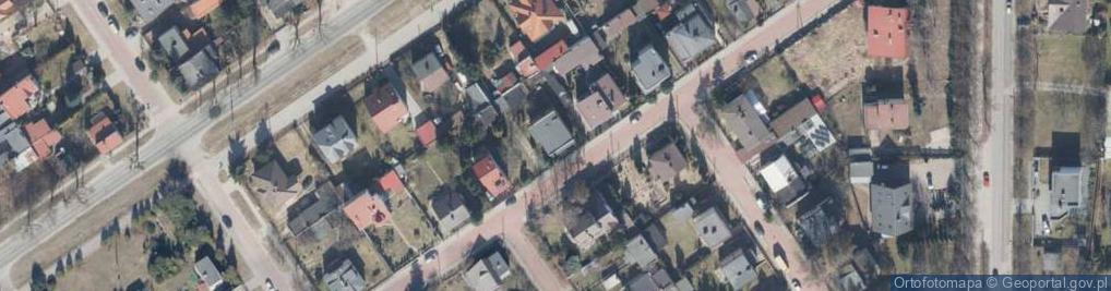 Zdjęcie satelitarne Cynowa ul.