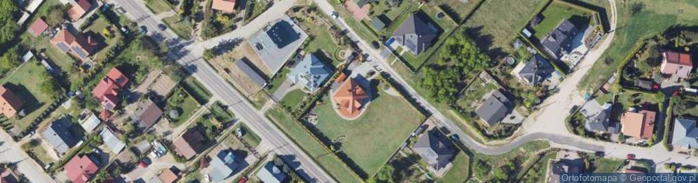 Zdjęcie satelitarne Cyprysowa ul.