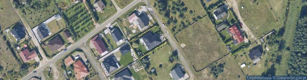 Zdjęcie satelitarne Cyprysowa ul.
