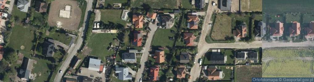 Zdjęcie satelitarne Cyprysowa ul.