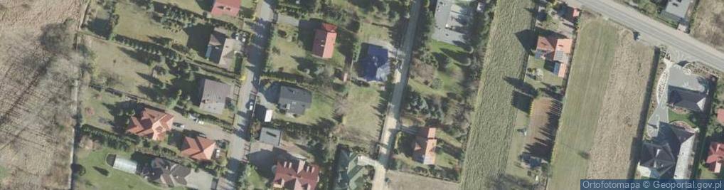 Zdjęcie satelitarne Cyprysowa ul.