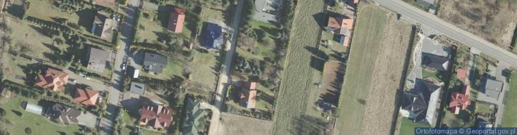 Zdjęcie satelitarne Cyprysowa ul.