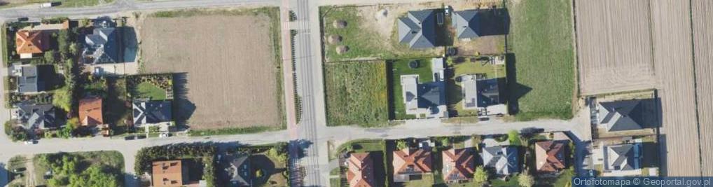 Zdjęcie satelitarne Cyprysowa ul.