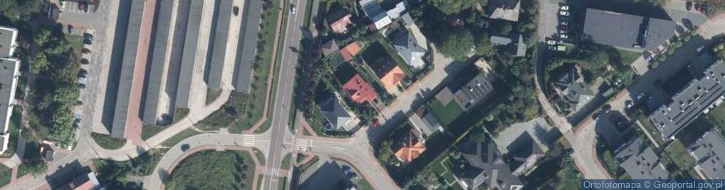 Zdjęcie satelitarne Cyprysowa ul.