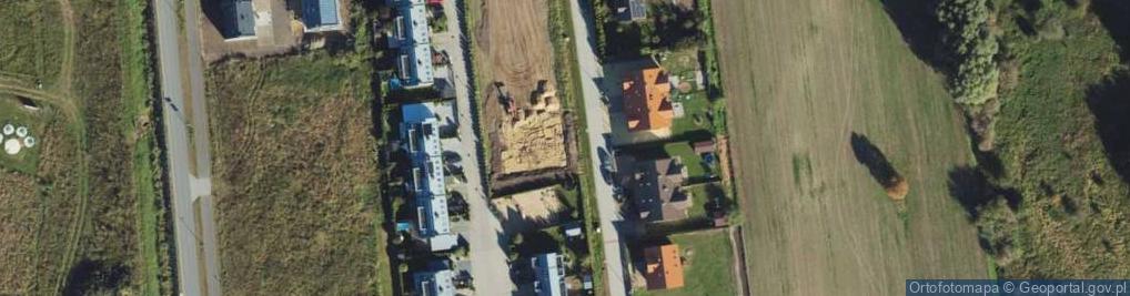 Zdjęcie satelitarne Cyprysowa ul.