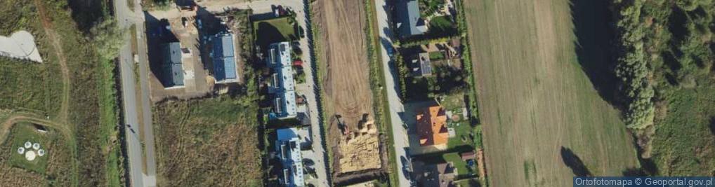 Zdjęcie satelitarne Cyprysowa ul.