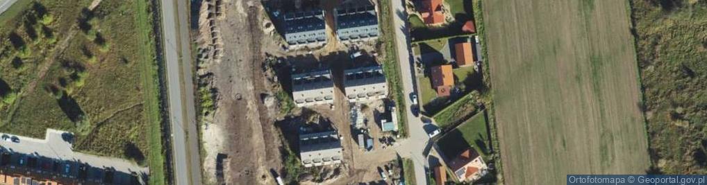 Zdjęcie satelitarne Cyprysowa ul.
