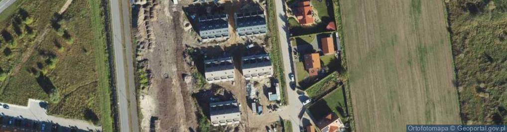 Zdjęcie satelitarne Cyprysowa ul.
