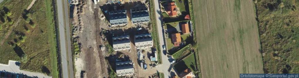 Zdjęcie satelitarne Cyprysowa ul.