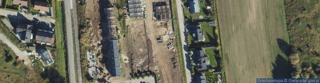 Zdjęcie satelitarne Cyprysowa ul.