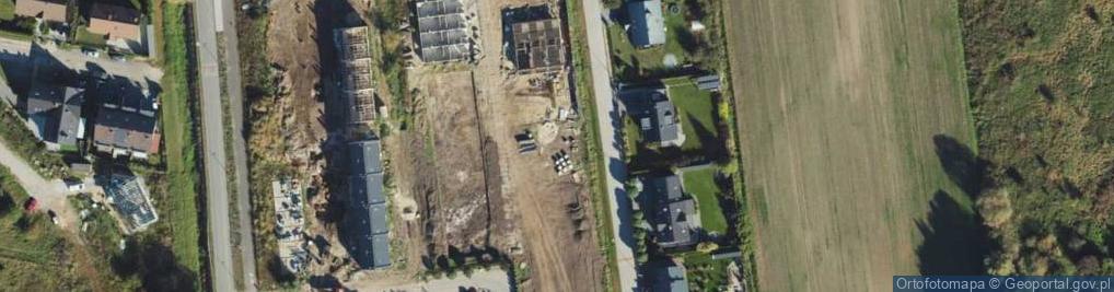 Zdjęcie satelitarne Cyprysowa ul.