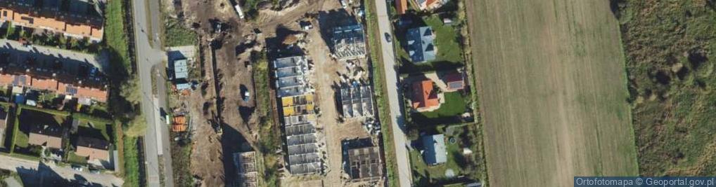 Zdjęcie satelitarne Cyprysowa ul.