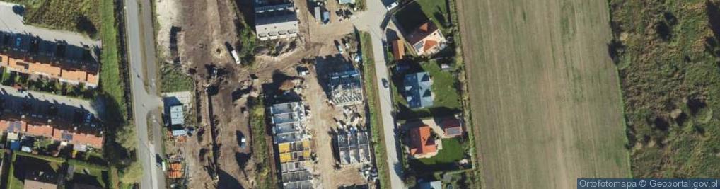 Zdjęcie satelitarne Cyprysowa ul.