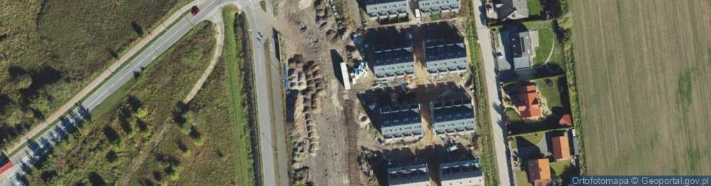 Zdjęcie satelitarne Cyprysowa ul.