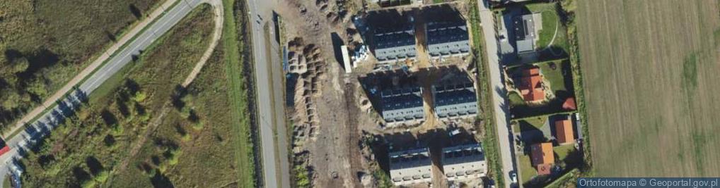 Zdjęcie satelitarne Cyprysowa ul.