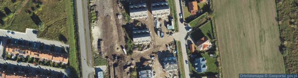 Zdjęcie satelitarne Cyprysowa ul.