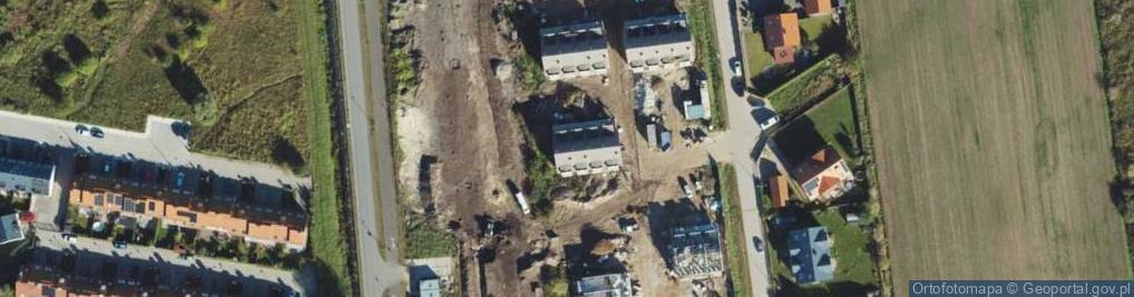 Zdjęcie satelitarne Cyprysowa ul.