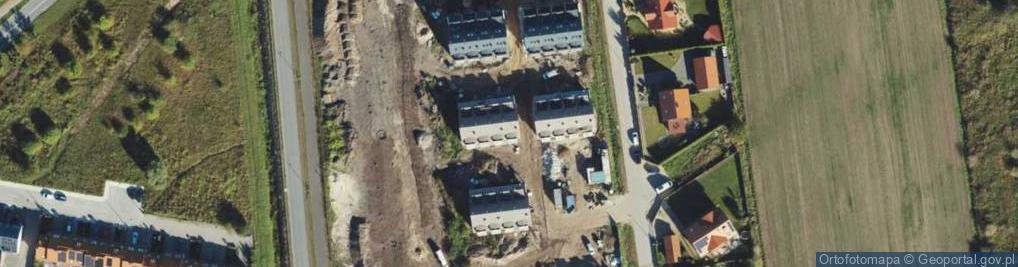 Zdjęcie satelitarne Cyprysowa ul.
